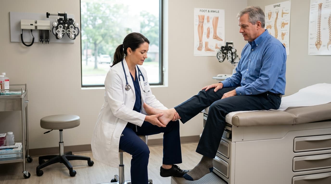 Foot Pain from Standing: Monroe & Shreveport Spine Care